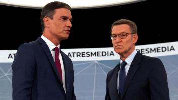 Sánchez y Feijóo protagonizan un debate bronco, con interrupciones y sin apenas propuestas