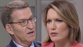 Silvia Intxaurrondo revela ahora el mensaje que recibió tres minutos antes de acabar su famosa entrevista con Feijóo en 2023