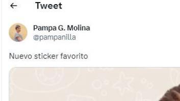 El sticker de Silvia Intxaurrondo tras su entrevista con Feijóo que no deja de compartirse en WhatsApp