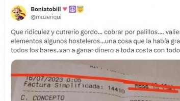 Publica en Twitter cuánto le han cobrado por "6 palillos" y estalla el debate en la red