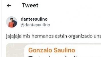 Sus hermanos organizan una fiesta, uno hace una 'petición' y desata las risas Twitter