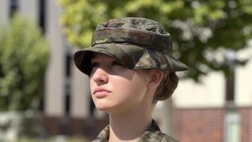 La princesa Leonor cumple un sueño en la entrega de sables