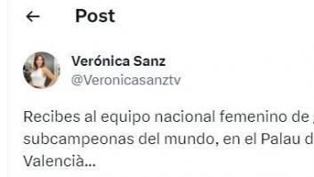 Verónica Sanz no da crédito con esta foto de la selección femenina de gimnasia: tiene MUCHA tela