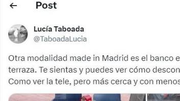Enseña cómo han instalado una terraza en una calle de Madrid: "incómodo" se queda corto