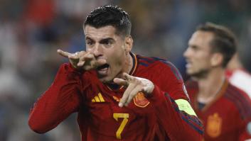 España alza la voz en el campo con Morata de líder y se pone las botas ante Georgia