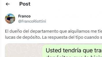 Pide que le devuelva la fianza y ojo a la respuesta que recibe del casero: es de echarle MUCHA cara