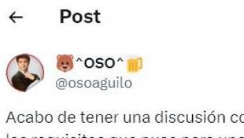 Explica uno de los requisitos para trabajar en su empresa y RRHH no da crédito, y con razón