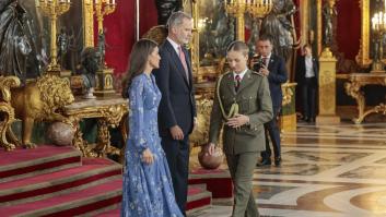 La princesa Leonor tenía motivos para no quitarse el uniforme militar el 12-O