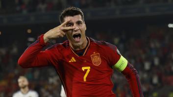 Morata necesita menos de 80 segundos para defender a la selección y dar un discurso de película