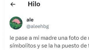 Manda a su madre una foto de la lavadora y la reacción de esta deja alucinando a medio Twitter