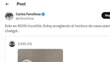 Arrasa en X al enseñar cómo ha arreglado el inodoro de su casa utilizando ChatGPT