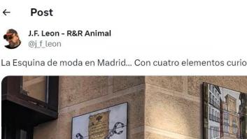 Esta esquina entre dos calles de Madrid es para verla: lo tiene TODO