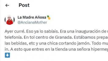 Relata muy indignada lo ocurrido en la inauguración de una tienda de telefonía