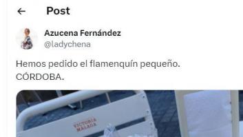 Pide "un flamenquín pequeño" en un bar de Córdoba y no da crédito a lo que le traen