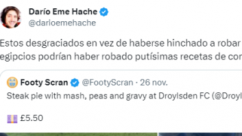 La comida vista en Inglaterra provoca una reacción unánime entre los españoles