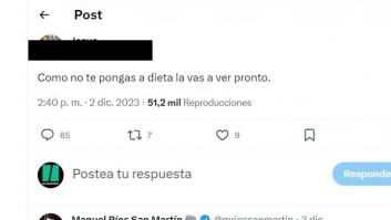 Aluvión de 'me gusta' a Itziar Castro por su respuesta a este mensaje
