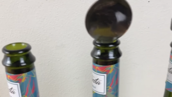 Un hombre intenta ayudar depositando cinco botellas en el contenedor y se acaba llevando una multa de 128,50 euros