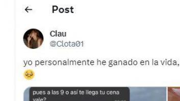 Detallazo de una chica con su pareja en plena época de exámenes: "He ganado en la vida"