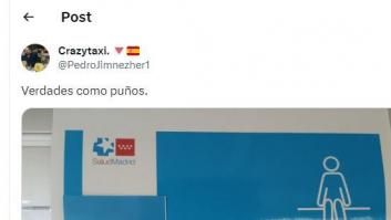 El cartel de un centro de salud en Madrid tras lo de la Fórmula 1 que lo dice TODO