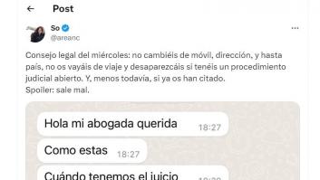 Un cliente le pregunta a su abogada cuándo tienen el juicio y la respuesta de esta es asombrosa
