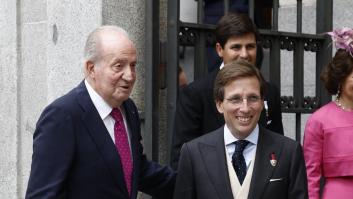 El gesto de Juan Carlos I a su llegada a la boda de Almeida