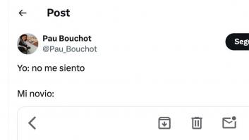 Le dice a su pareja que no se siente "bonita" y la reacción de él es de película
