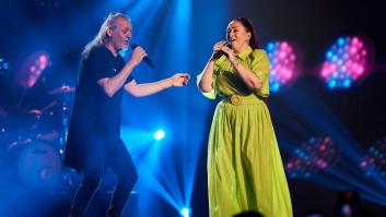 Camela inaugura el Bernabéu y ojo a cómo se despide, gustará entre los madridistas