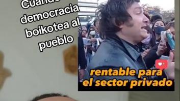 La respuesta que Milei da a la petición de un ciudadano es para quedarse a cuadros