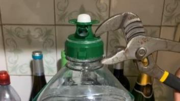 Este es el ingenioso truco casero con el que podrás reutilizar las garrafas de agua con dispensador