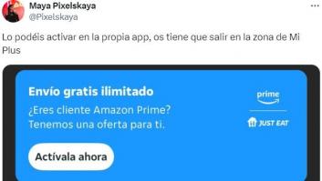 Maya Pixelskaya cuenta esta ventaja de tener Amazon Prime que muchos no sabían