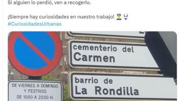 La Policía de Valladolid enseña lo que ha hallado en una señal de tráfico: "Si alguien lo perdió..."