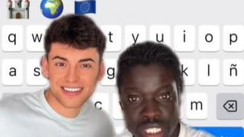 Dos tiktokers se indignan con los emoticonos que asocia Apple con Europa y con África