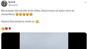 Sube un vídeo enseñando el tiempo del "norte caribeño" y revoluciona X