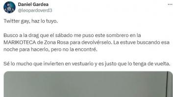 Una drag queen pierde esto en una fiesta y un tuitero moviliza X para intentar devolvérselo