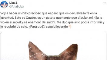La pasión de esta niña por un gato hace que se le ocurra una idea con la que se pasa el juego