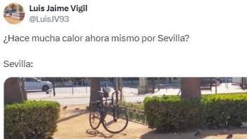 Impacta con esta imagen que habla por sí sola sobre el calor de Sevilla