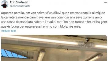 Una churrería conquista a media España por lo que hizo durante un 'diluvio'