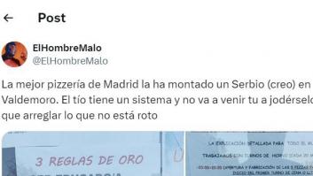 Esta pizzería de Valdemoro rompe el contador de 'me gusta' con estos carteles en su puerta