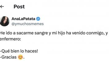 Va a sacarse sangre y su hijo deja a todos boquiabiertos con su lógica pregunta en el médico