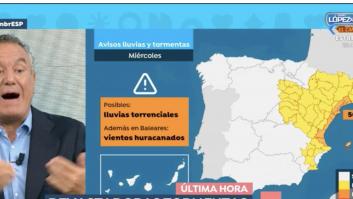 Roberto Brasero mete el miedo en el cuerpo: "Lo de esta tarde puede generar más daños"