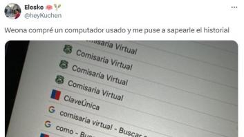 Compra un ordenador usado y esto es lo que descubre cuando se mete en el historial