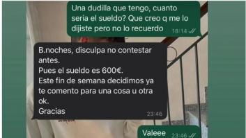 Una trabajadora se lleva el aplauso de media España por su réplica a una abusiva propuesta de empleo