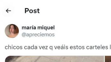 El llamamiento que arrasa en toda España: "Cada vez que veáis estos carteles los arrancáis"