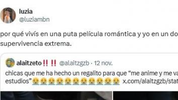 Enseña lo que le ha regalado un chico en el metro y la respuesta de esta usuaria es para enmarcar