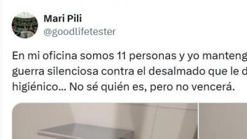 Esta es la guerra silenciosa que se ha desatado en una oficina por el rollo de papel higiénico