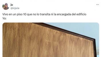 Espíritu navideño que falte: vive en un décimo piso y esto es lo que pone en la puerta