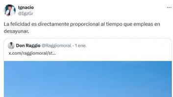 El secreto de la felicidad en esta fotografía: la simpleza de los pequeños detalles