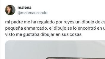 Un regalo de Reyes de su 'yo' del pasado: esto es lo que le regala este padre a su hija