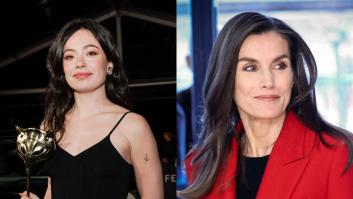 Anna Castillo opina sobre la reina Letizia y destaca una de sus facetas en la alfombra roja de los Feroz