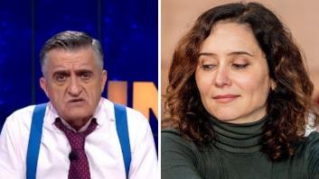 Al Gran Wyoming le sobran 20 segundos para dictar sentencia sobre el golpe de un cámara al novio de Ayuso